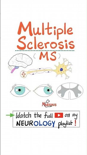 Multiple Sclerosis (MS)- Demyelinating Autoimmune Disease - Part 2…#biology #science #neuro #anatomy