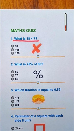 ➗ Math Quiz #4 | 95% Fail This Brain Challenge! 🧠 #quiz #maths #students #genius #brainrot #trivia