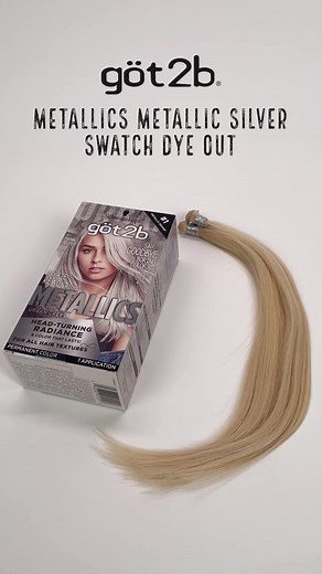 Transform Your Look with göt2b Metallics Silver Hair Dye