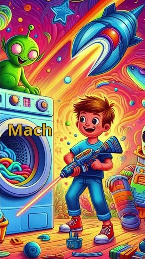 15. The Washing Machine Attack #childrensstories #adventcalendar #adventure