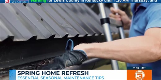 Maintenance tips for spring