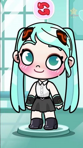EASY HATSUNE MIKU TUTORIAL #avatarworld #avatarworldgame