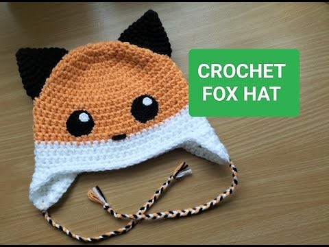 Crochet Fox Hat