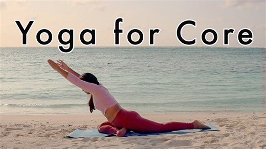 20 minutes core yoga flow that builds strength