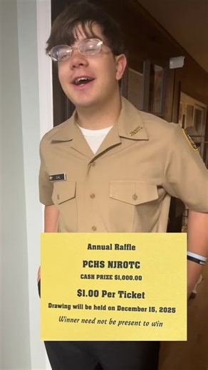 My son is in NJROTC- Navy Junior Reserve Officers Training Corps, they are having a fundraiser for their upcoming trip, the top seller receives a prize and if they sell all the their personal tickets they get to go on the trip for free! ROTC is an amazing opportunity for him! His goal is to join the Navy and become a Navy Seal!