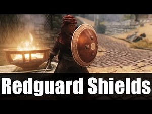 Skyrim Mods - Redguard Shields 4k HD
