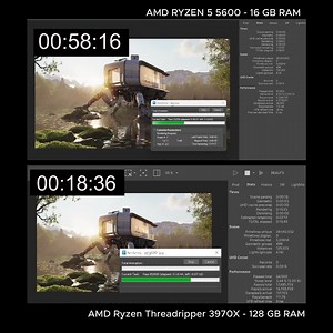 3 comments |  Render Time Comparison: RebusFarm vs. Local PC  How...