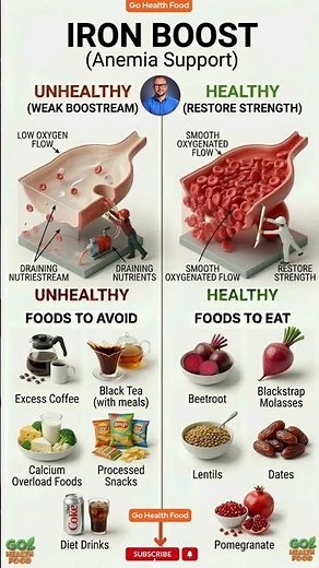 Best Foods To Boost Iron Naturally (And Foods To Avoid) 🩸🔥
