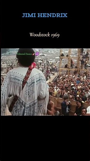 jimi Hendrix Woodstock 1969 #jimihendrix #rockmusic #rocklegends
