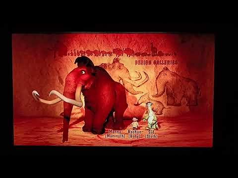 Ice Age (2002) 2-Disc Special Edition DVD Menu (Disc 2) (20th Anniversary This DVD)
