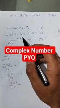 Complex Number PYQ. #nth roots of unity #Take logarithm and then differentiate