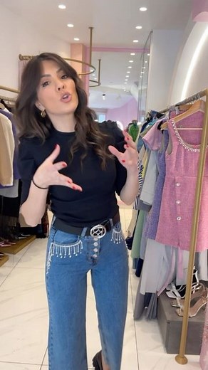 BRIGITTE BOUTIQUE on Instagram: "So excited that denim zip culotte with strass is back! Don’t miss it! @brigitteboutique #brigitte #brigittegirls"