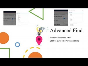 Dynamics ADVANCED FIND, Your very good friend