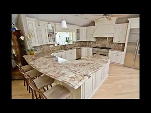 Typhoon Bordeaux Granite With Full Granite Backsplash