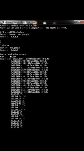 nslookup Dig Nslookup & Host | Dig Command Tutorial #shorts #short #viral