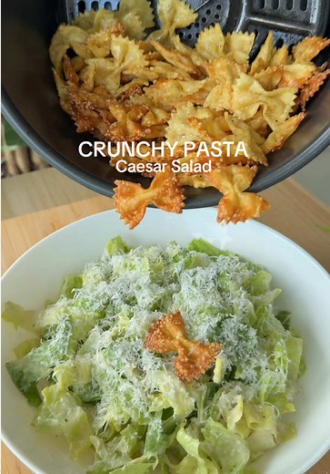 Crunchy Pasta Caesar Salad Recipe