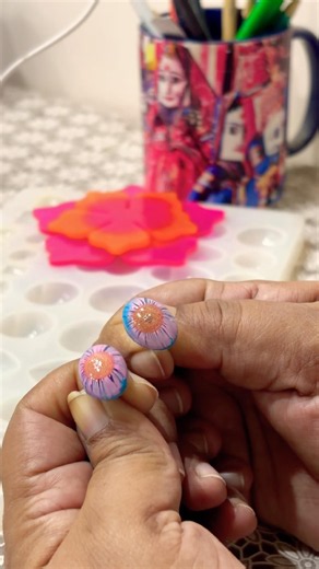 Resinstud earrings🌸✨❤️#shorts #viral#art#craft#handmade#homemade#diy#earrings#flowers#smallbusiness