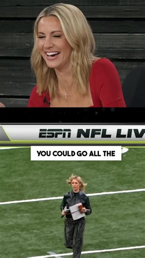 NFL on ESPN on Instagram: "Chris Berman’s play-by-play of Laura Rutledge’s halftime run from interviews to the desk at the Sugar Bowl 🙌"