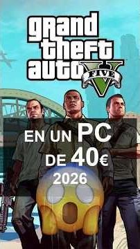 Pruebo #GTA5 EN UN PC DE 40€ en #2026 y Me Sorprende!! #pcgaming #lowcost #pcgamer #lowprice #gtav