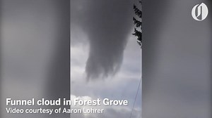 14K views · 135 reactions | A storm that brought rain and hail on Oct. 29, 2018, also produced a funnel cloud near Kemper Road and Highway 47 in Forest Grove, Oregon. | The Oregonian | Facebook