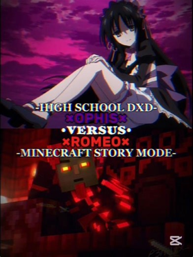 Ophis Vs Romeo #Mcsm#minecraft#vs