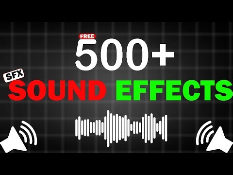 best sound effects for your video | 500 free sfx | free sound effect | copyright free sfx