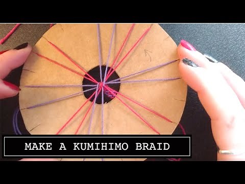 Basic Kumihimo (Japanese Braid) Tutorial Online Class