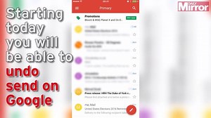 You can now undo send on Google. Here's how. | Mirror Gaming | Facebook
