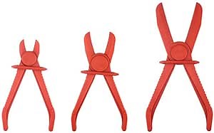 Amazon.com: COOHLYEE 3 Pcs Hose Clamp pliers,hose pinch off pliers Tool,Brake Fuel Line Clamp Pliers Snap Type Car Tool Kit for Car Fuel Oil Water Hose, Coolant, Radiator, and Gas Line,Red : Industrial & Scientific