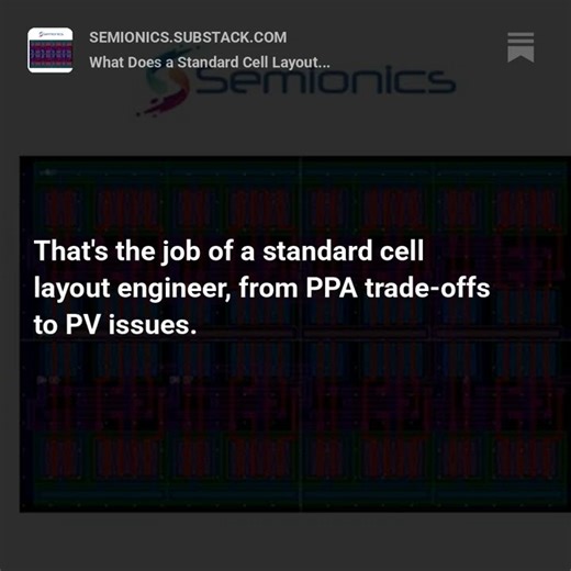 Std cell Layout Engineer