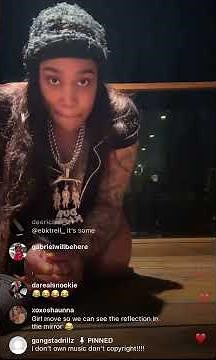 Finesse2tymes instagram live getting cranium 😂😂