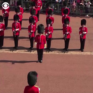 204K views · 10K reactions | In celebration of Queen Elizabeth's 96th birthday, Britain's Coldstream Guards performed "Happy Birthday" during the changing of the guard at Windsor Castle on Thursday. https://cbsn.ws/37viIfU | CBS News | Facebook