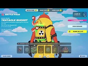 *NEW*FULL Simpsons battle pass showcase!!!