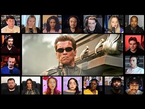 T-850 with Coffin and M1919 Scene | Terminator 3: rise of the machines *Reaction Mashup