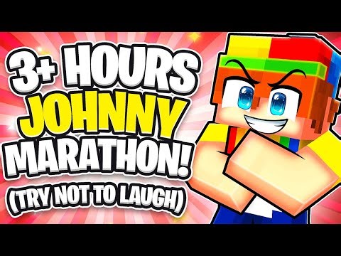 3 Hours of Johnny Minecraft! (FUNNIEST JOHNNY MOMENTS)