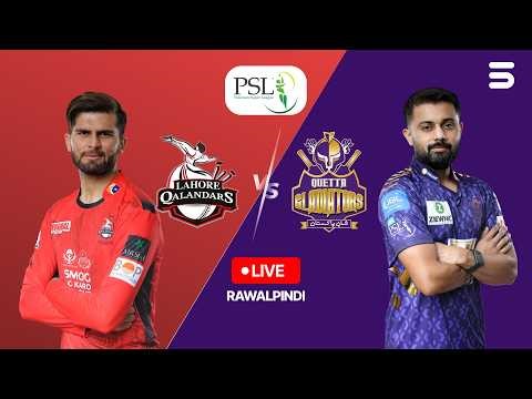 🔴 - 𝐑𝐄𝐋𝐈𝐕𝐄 | Lahore Qalandars vs Quetta Gladiators | Match 09