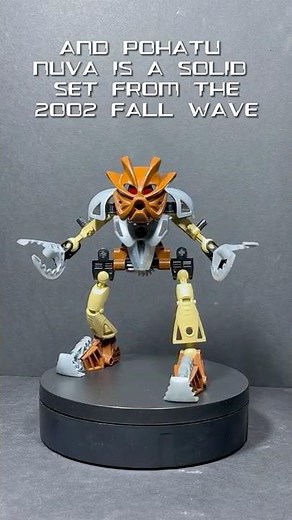 POHATU NUVA REVIEW! #bionicle #lego #legoreview #toy #review #toyreview #legobionicle #toa #legotoys