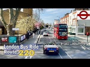 London Bus Ride 🇬🇧 Route 220 - Wandsworth to Willesden Junction | Full Journey