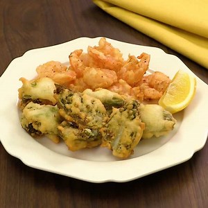 ふんわり香る♪ ふきのとうと海老のチーズフリットのレシピ動画・作り方 | デリッシュキッチン