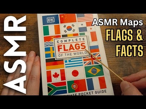 Flags of the World with Facts 🌍 [ASMR]