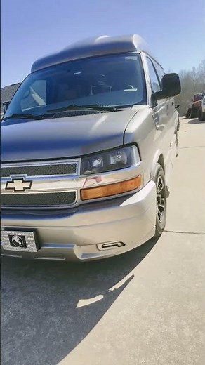 The ultimate family car! Chevy conversion van #conversionvan #chevy #vanlife