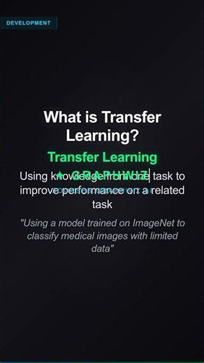 What is Transfer Learning? #AILiteracy
