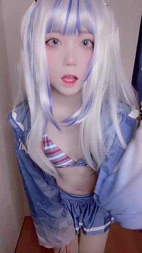 しちゃうぞ〜！ #コスプレ #がうるぐら #運営さん大好き #おすすめに載りたい