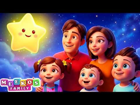Twinkle Twinkle Little Star - Star Magic | Nursery Rhymes | Meeko's Family