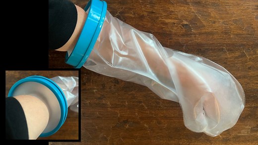 Watch Upgoing Waterproof Adult Arm Cast Cover on Amazon Live