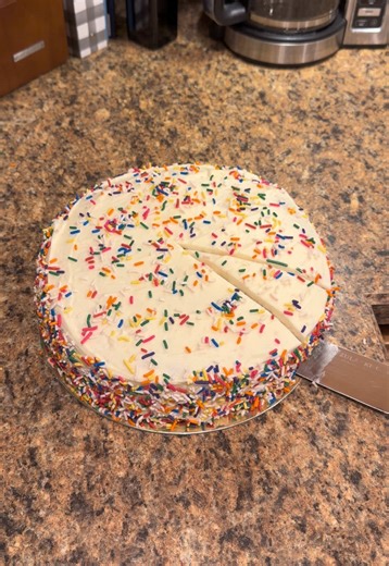 Delicious Homemade Fun Fetti Cake Recipe
