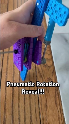 Pneumatic Rotation Explanation Vex IQ Mix and Match #robotics #3dprinting #vexrobotics #fyp #foryou