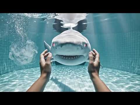 ASMR Underwater Pool: Albino Sea Creatures + Satisfying Water Sounds 💧🐙