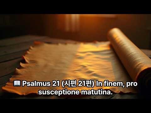 Psalmi Capitulum 21 1/3