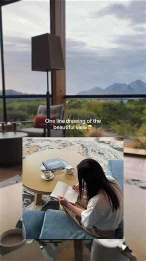 Inspirational Sunrise One Line Drawing Timelapse